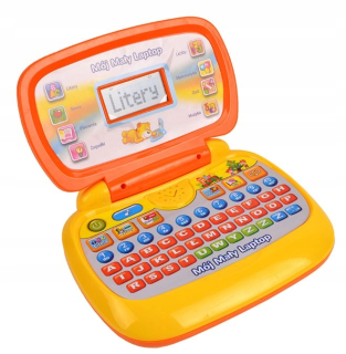 Vzdelávací notebook pre deti Interaktívne počítačové vzdelávanie prostredníctvom hier a zábavy